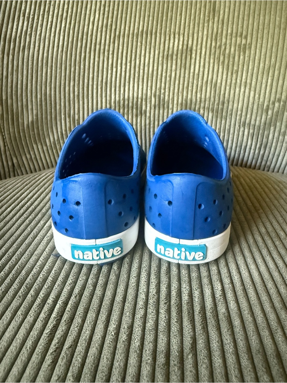 Native Kids Blue Jefferson Slip-On shoes - Picture 5 of 5